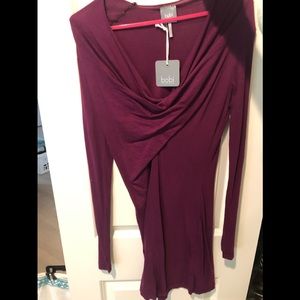 Bobi Cowl Neck Dress